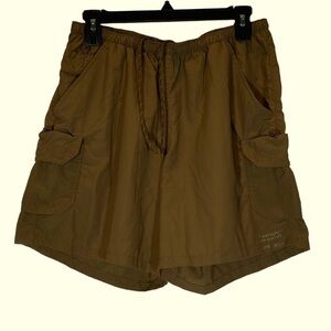 Gander Mountain women's size Large cargo lightweight hiking performance shorts